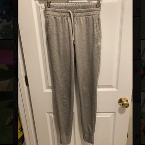 Adidas sweatpants with fuzzy inside lining